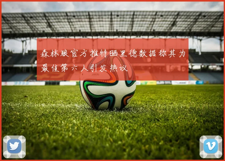 森林狼官方推特晒里德数据称其为最佳第六人引发热议